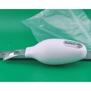ZYLISS 2 in 1 Lemon Lime Orange Citrus Peel 5" ZESTER with White Bulb Handle